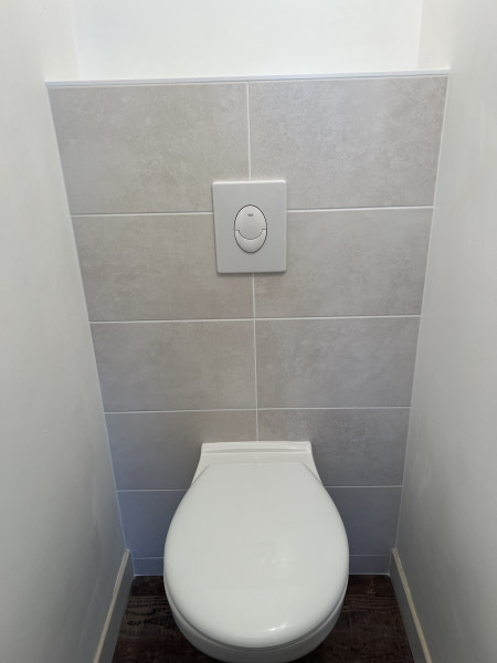 création wc suspendue.